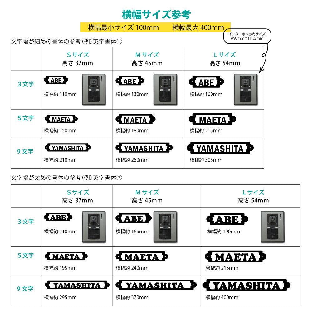 切り文字 ステンレス 表札 アイアン調 北欧風 gs-nmpl-1002