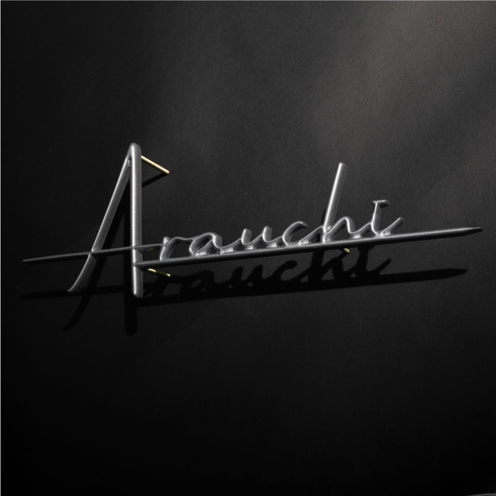 アルミ製表札 W170mm~W340mm シルバー 高耐久 屋外 gs-nmpl-1077