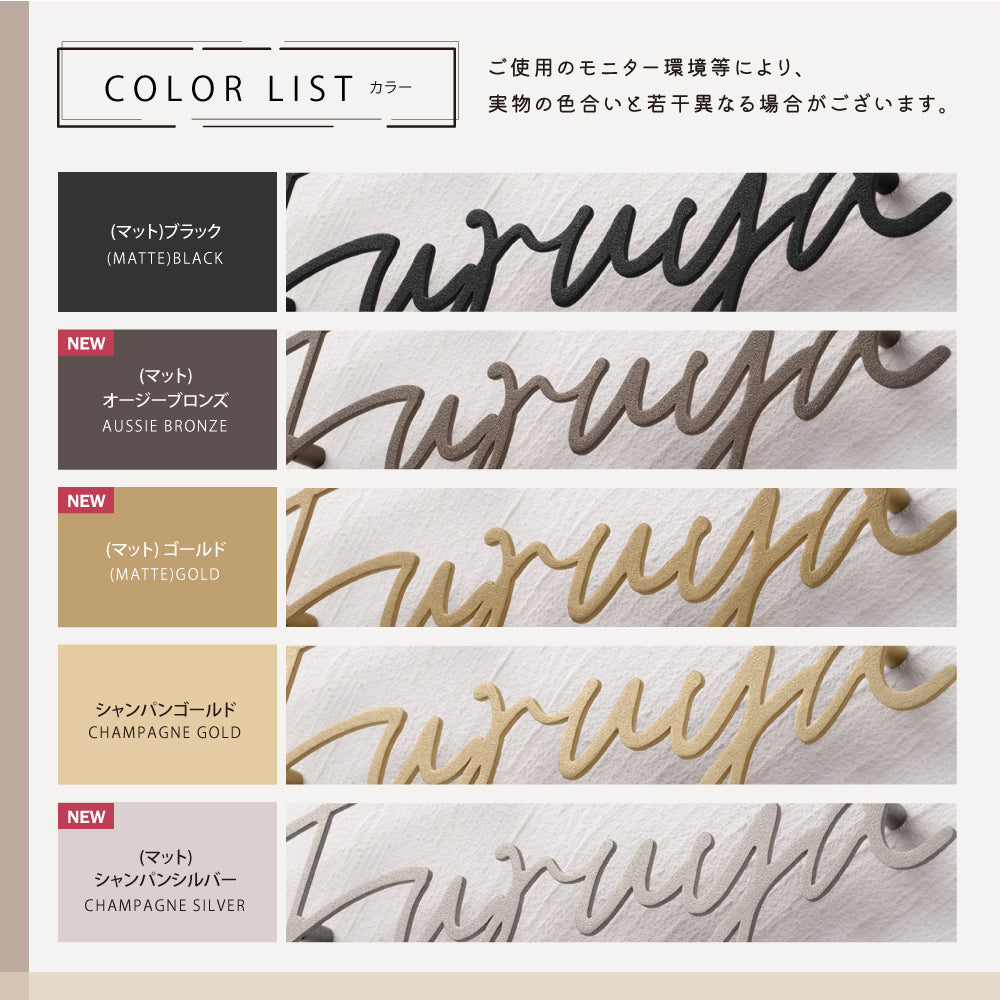 ステンレス アイアン【漢字と英字】 戸建 一軒家 gs-nmpl-1084