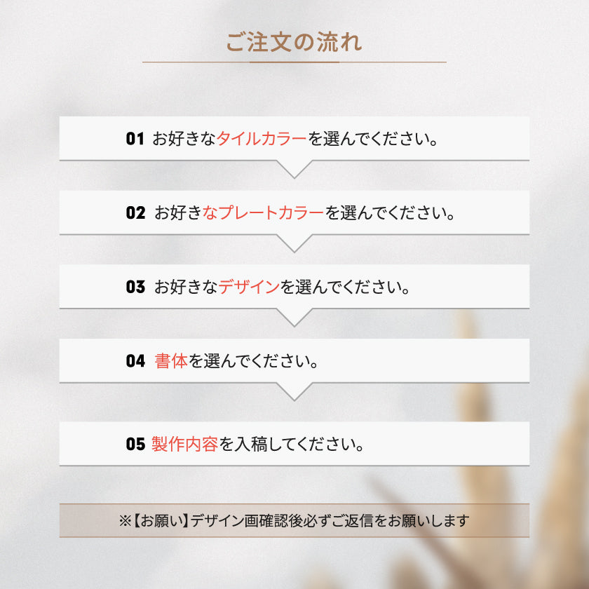 seishinshop 表札 おしゃれ 戸建て<正方形> 戸建て タイル 北欧 おしゃれなタイル gs-pl-XC145-m