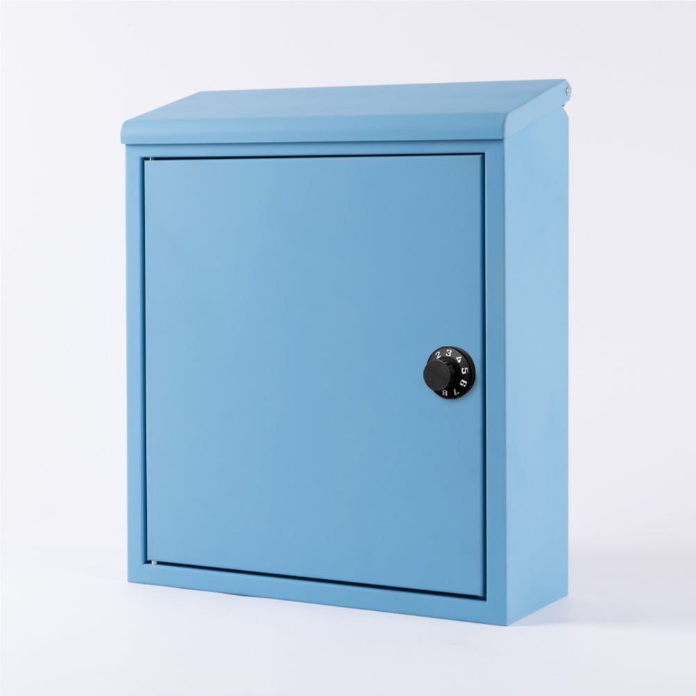 日本製 ポスト「壁掛け式」ダイヤル錠付き メールボックス gs-pl-mailbox02