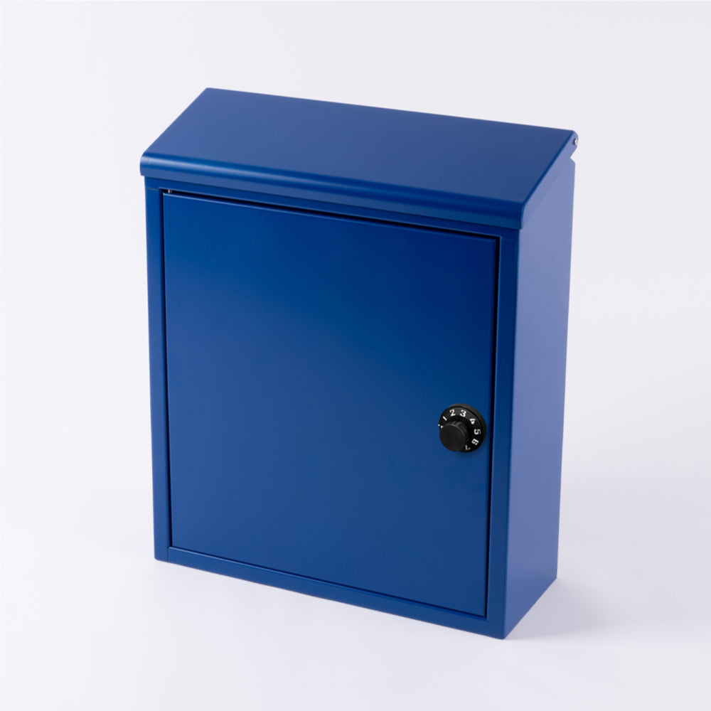 日本製 ポスト「壁掛け式」ダイヤル錠付き メールボックス gs-pl-mailbox02