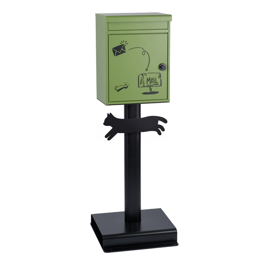 【オリジナル表札1枚無料付き】日本製 ポスト 置き型 メールボックス<特許庁意匠登録> gspl-mailbox04