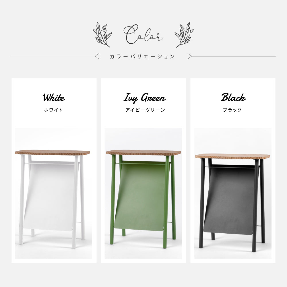 【片面印刷】スチール スタンド看板 W400×H510×D240 鉄製 オーダーメイド看板 オリジナル 店舗 立て看板 A型看板 ショップ 看板 屋外 美容室 日本製 lkb-15