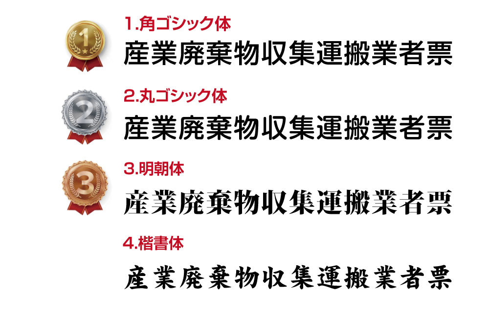 産業廃棄物収集運搬業者票 ゴールド 選べる4書体 UV印刷 ステンレス仕樣 撥水加工 錆びない kin08